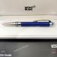 2021 Copy Mont blanc Starwalker Silver Blue Ballpoint Pen - Blue Dome (2)_th.jpg